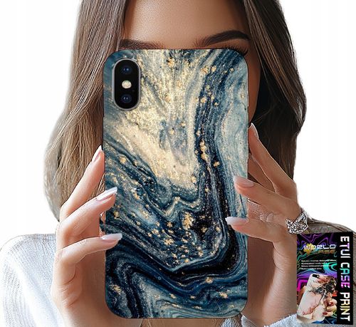 ETUI DO IPHONE XS MAX - KAMIENNE ELEGANCKIE WZORY OBUDOWA CASE na Arena.pl