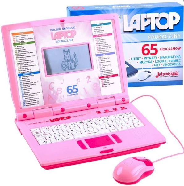 LAPTOP EDUKACYJNY 65 PROGRAMÓW POLSKI ANGIELSKI zdjęcie 1
