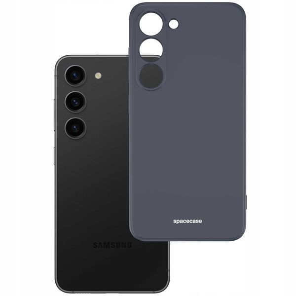 Spacecase Silicone Case Galaxy S23 Black zdjęcie 2