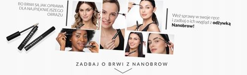 3x odżywka do brwi Nanobrow serum regenerujące brwi, odżywka na porost brwi na Arena.pl