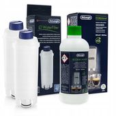 2x Filtr Do Ekspresu Delonghi DLSC002 + Odkamieniacz EcoDecalk 500ml