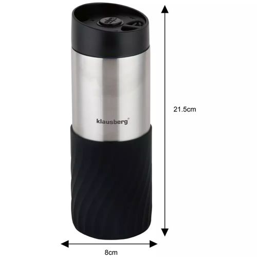 termiczny kubek 400ml click clack klausberg kb-7633 na Arena.pl