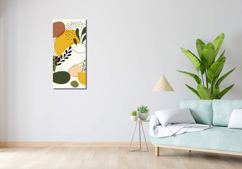 Obraz 40x90cm Botaniczne Impresje zdjęcie 2