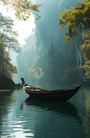 Plakat 53x81cm Samotność na Tafli