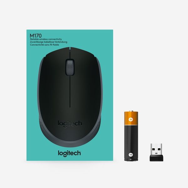 MYSZ BEZPRZEWODOWA LOGITECH M171 CZARNA zdjęcie 2