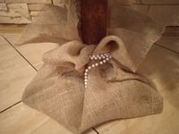 Choinka NA PNIU Z DEKORACJĄ ozdobami ubrana 120cm