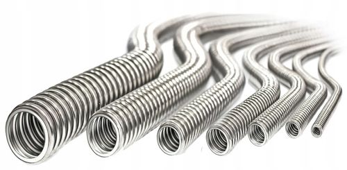 Elastyczna karbowana rura nierdzewna DN16 3/4 stal AISI 316L Flexo na Arena.pl