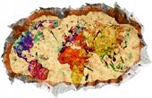 Naklejka samoprzylepna efekt 3D mapa świata WZORY!