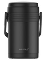 termos obiadowy kinghoff 1,5l + 3 pojemniki kh-1396