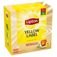 Herbata czarna ekspresowa Lipton Yellow Label 1000 sztuk