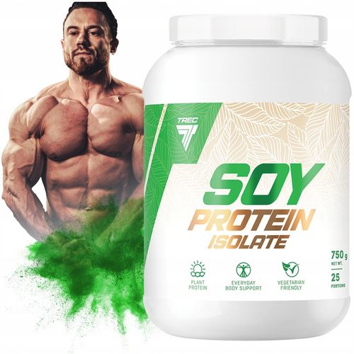 TREC SOY PROTEIN ISOLATE 750g BIAŁKO SOJOWE WPI na Arena.pl