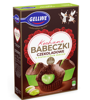 GELLWE BABECZKI CZEKOLADOWE Z PISTACJĄ 311G
