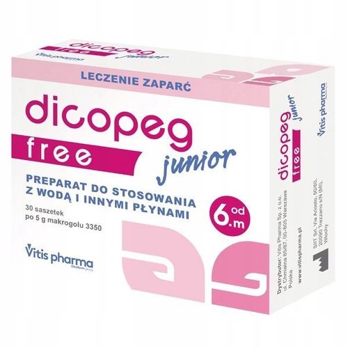 Dicopeg Junior Free, proszek, saszetki, 30 szt. na Arena.pl