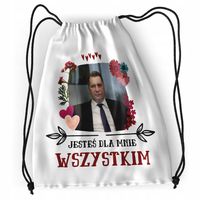Plecak Przemysław Czarnek Sportowy Szkolny Worek Z Nadrukiem Ze Zdjęciem