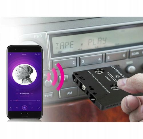 KASETA BLUETOOTH 5.0 DO RADIA ADAPTER TRANSMITER na Arena.pl
