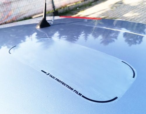 LAMPA KOGUT TAXI LED NA PILOTA + FOLIA OCHRONNA na Arena.pl