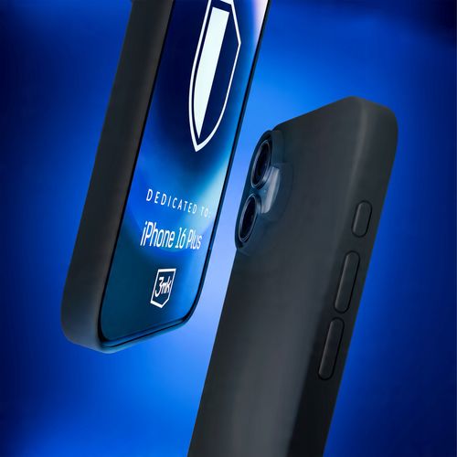 Etui na Apple iPhone 16 Plus - 3mk HARDY Silicone MagCase Graphite na Arena.pl