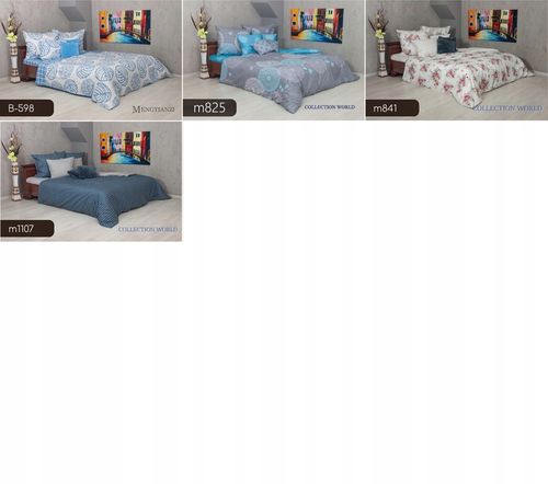 Pościel ELWAY 180x200 Bawełna Satynowa NOWE WZORY na Arena.pl