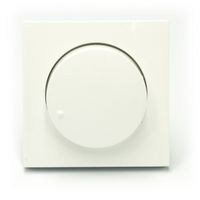 Efapel Base pokrętło z elementem centralnym do ściemniacza biały 90721 TBR