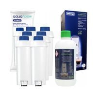 6x filtr do wody do ekspresu Delonghi + odkamieniacz do ekspresu Delonghi