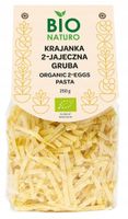 Makaron krajanka 2-jajeczna gruba BIO 250g / BIONaturo