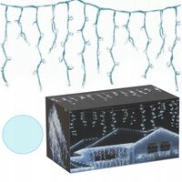 Sople FLASH lampki choinkowe LED 500 biały 21m kurtyna świetlna RS-510W