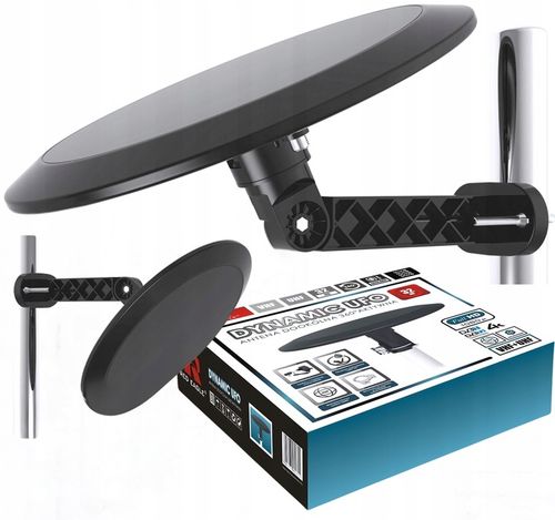 Antena Dynamic UFO DVB-T2 Do TV Naziemnej Zewnętrzna Aktywna Dookólna MUX8 na Arena.pl
