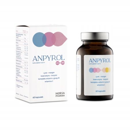 Norsa Pharma Anpyrol KPU/HPU (60kaps) zdjęcie 1