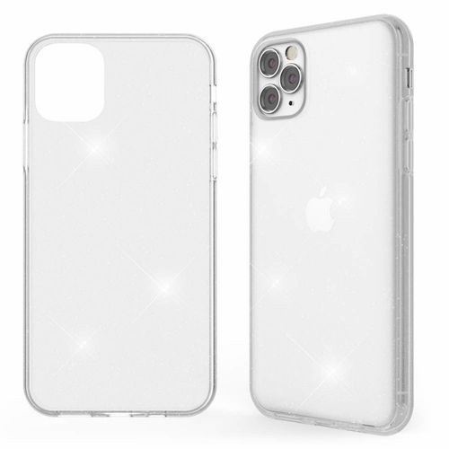 Etui Iphone 11 Pro Max Brokat Trans Glitter Transparentne na Arena.pl