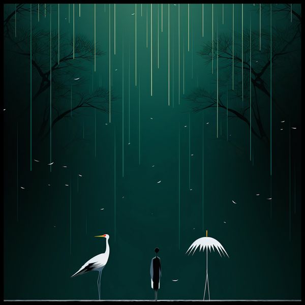 Plakat 80x80cm Nocne Marzenia zdjęcie 2