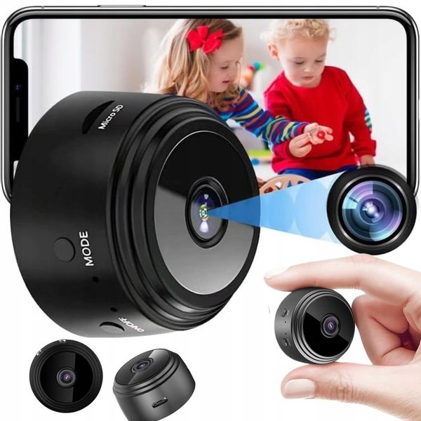 MINI KAMERA WIFI SZPIEGOWSKA IP SMART FULL HD MONITORING BEZPRZEWODOWA A9 zdjęcie 4