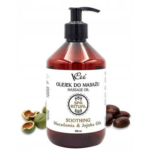 OLEJEK DO MASAŻU MAKADAMIA I OLEJ JOJOBA VCEE NATURALNY 500 ML na Arena.pl