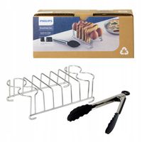 Zestaw śniadaniowy PHILIPS HD9921/00 akcesoria STOJAK SZCZYPCE do Airfryer