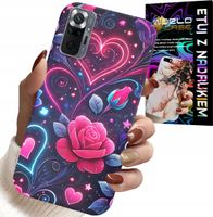 ETUI DO XIAOMI NOTE 10 PRO - SERCE, RÓŻA, NASTOLETNIE CASE + SZKŁO