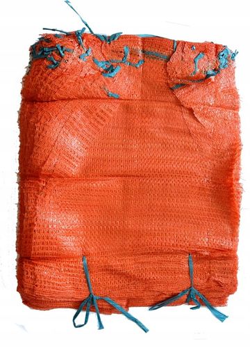 WORKI RASZLOWE z zaciągiem Na ZIEMNIAKI 15kg 42x60cm 200szt POMARAŃCZOWE na Arena.pl
