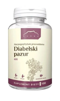 DIABELSKI PAZUR 600mg 100 kaps NANGA