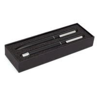 Zestaw piśmienniczy Fortaleza, czarny