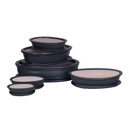 Doniczka ceramiczna bonsai Czarny 50 cm na Arena.pl