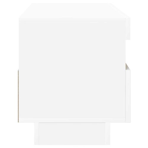 Szafka pod TV z oświetleniem LED, biała, 100x35x40 cm na Arena.pl