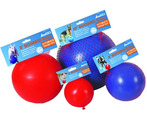 Boomer Ball S - 4" / 11cm czerwona na Arena.pl
