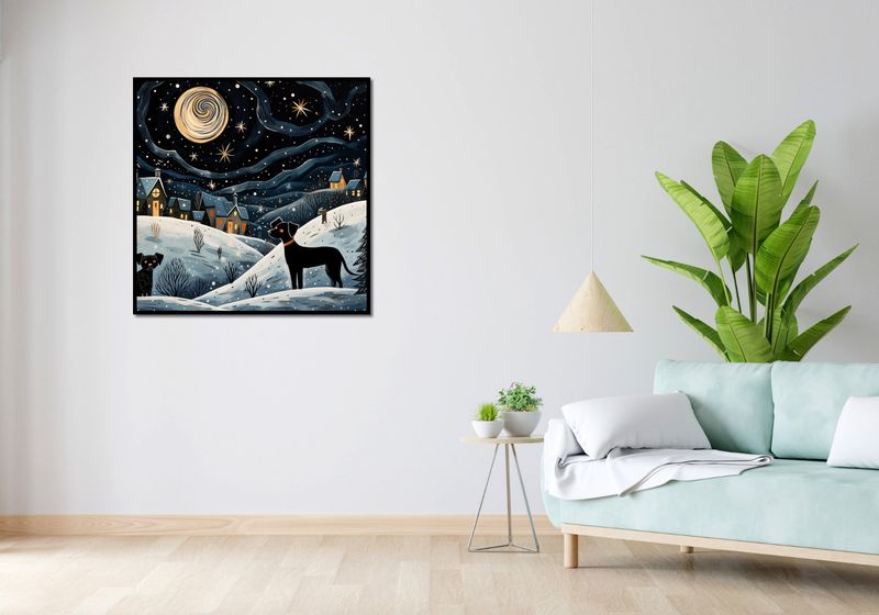 Plakat 90x90cm Nocny Psi Patrol zdjęcie 4