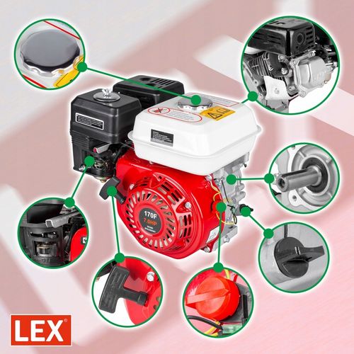 SILNIK SPALINOWY ZAGĘSZCZARKA GX160 7.0 HP OHV WAŁEK 19MM UBIJARKA AGREGAT na Arena.pl