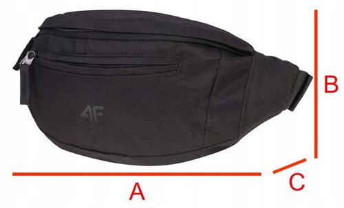 NERKA TORBA BIODROWA 4F SPORTOWA POJEMNA SASZETKA NA PAS REGULOWANA na Arena.pl