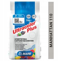 Fuga cementowa.MAPEI ULTRACOLOR PLUS 5kg 110 manhattan