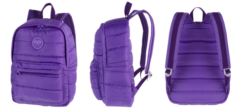 Plecak CoolPack miejski RUBY fioletowy, VIOLET + pompon (12591CP) na Arena.pl