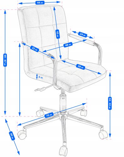 krzesło quatro ekoskóra białe na Arena.pl