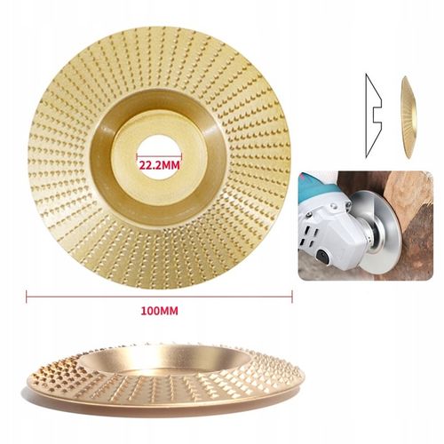 3X TARCZA DO SZLIFOWANIA DREWNA PŁYT WIÓROWYCH 100MM 22.2MM TARNIK na Arena.pl