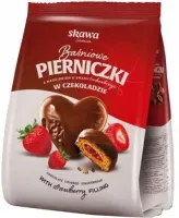 SKAWA PIERNICZKI BAŚNIOWE TRUSKAWOWE W CZEKOLADZIE 150G
