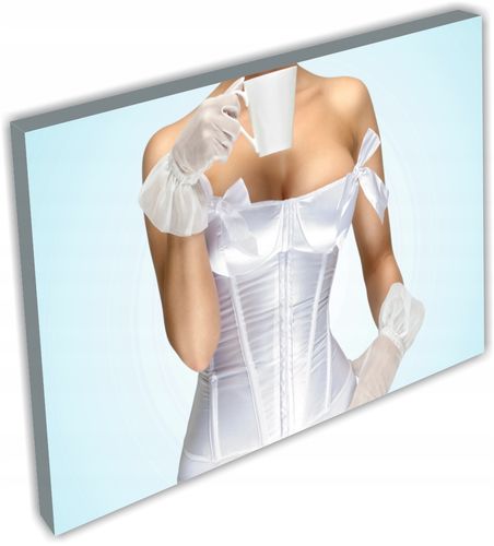 OBRAZ glamour kobieta usta akt do sypialni 120x80 na Arena.pl