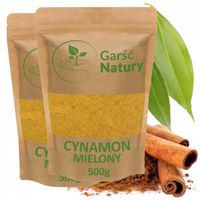 CYNAMON MIELONY Aromatyczny 2x 500 g Wysoka Jakość Naturalny Bez GMO 1 kg